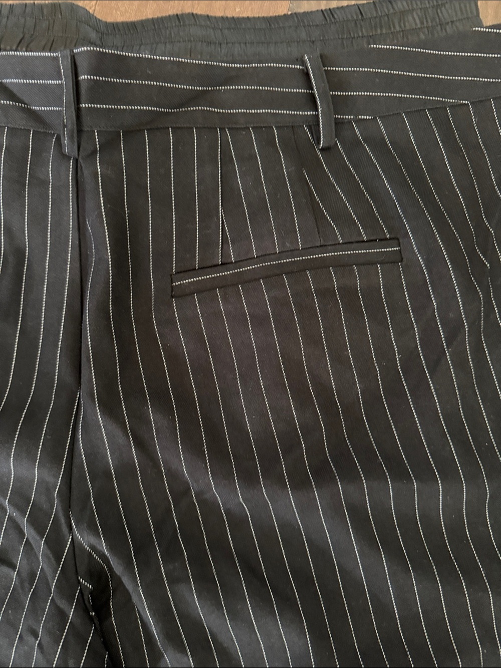 Eloquii Black Pinstripe Suit Vest and Pants Set. sz 22 - Picture 11 of 17
